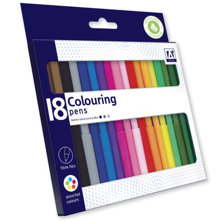 Colouring Pens – 18 Pack