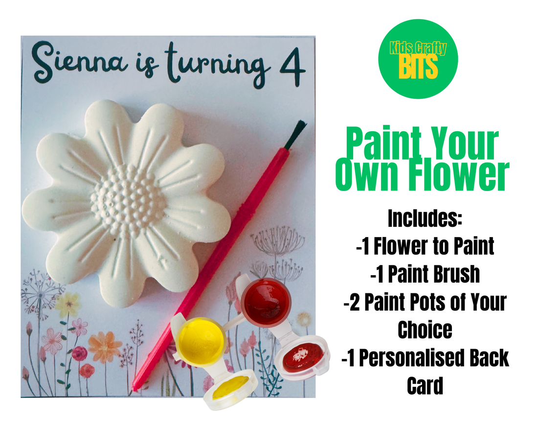 Paint‑Your‑Own Flower Kit