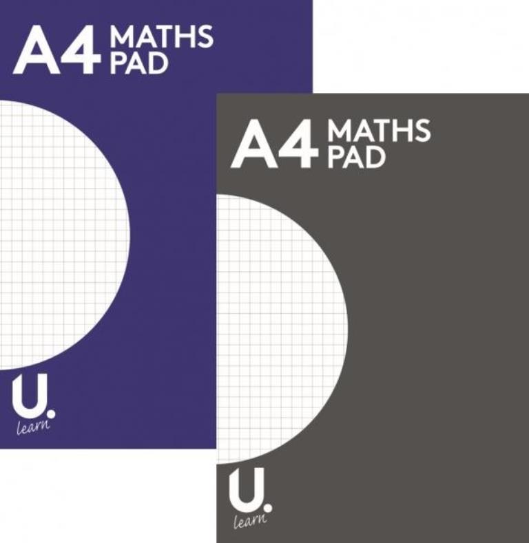 A4 Maths Sheets Pad