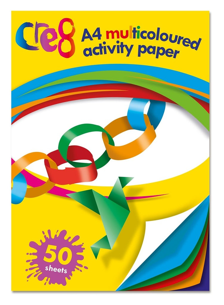 Coloured Paper Sheets – A4 Pack of 50