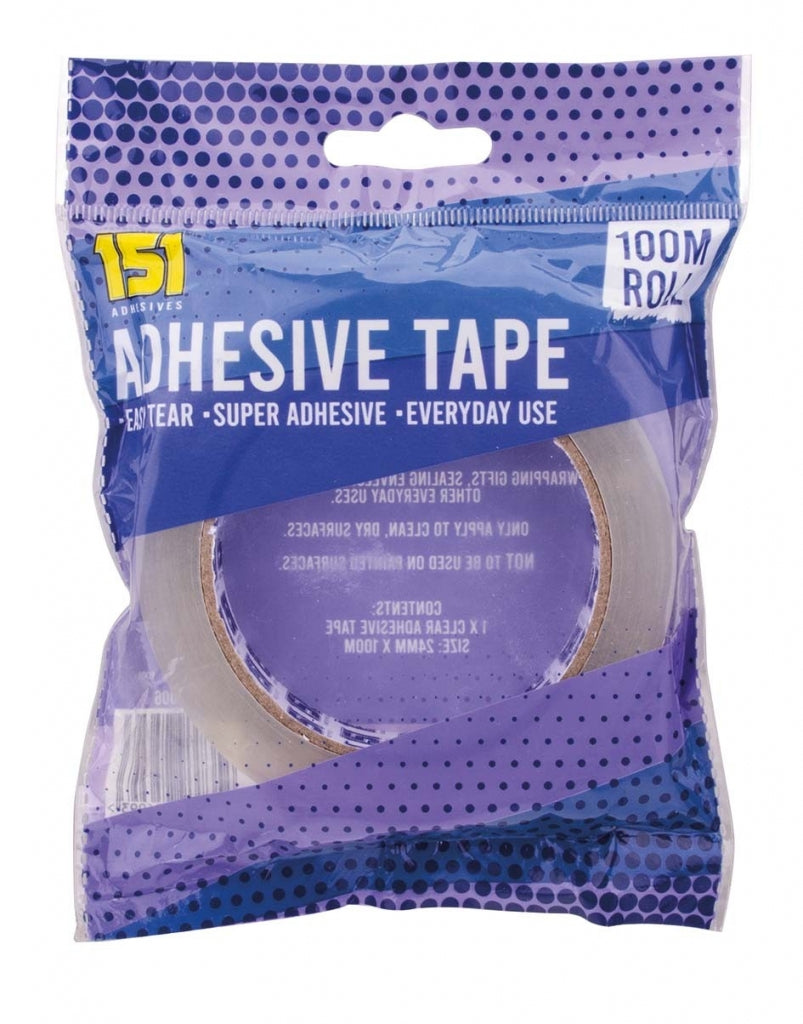 Everyday Clear Adhesive Tape – Single Roll