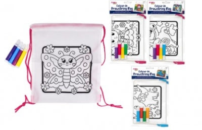 Colour-Your-Own Canvas Bag