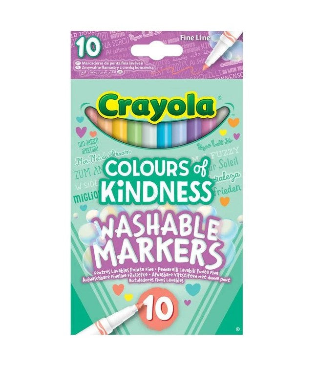 Crayola Colours of Kindness Markers – Pack of 10