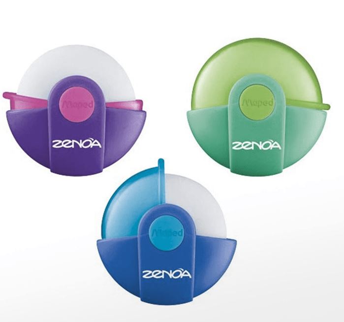 Helix Round Eraser with Case