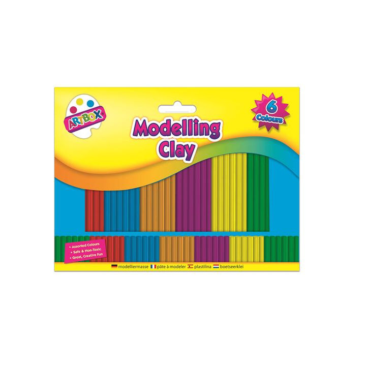Modelling Clay – Pack of 6 Colours