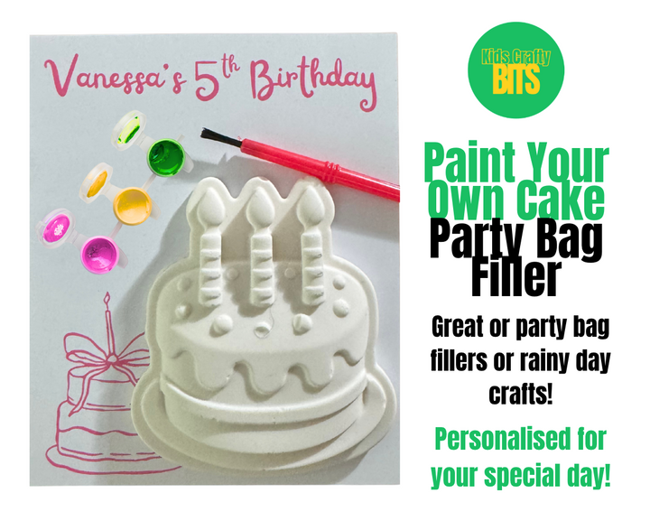 Personalised Paint‑Your‑Own Birthday Craft Kit
