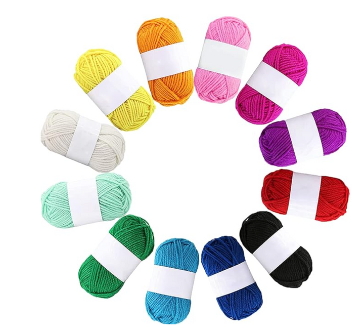 Balls of Coloured Wool