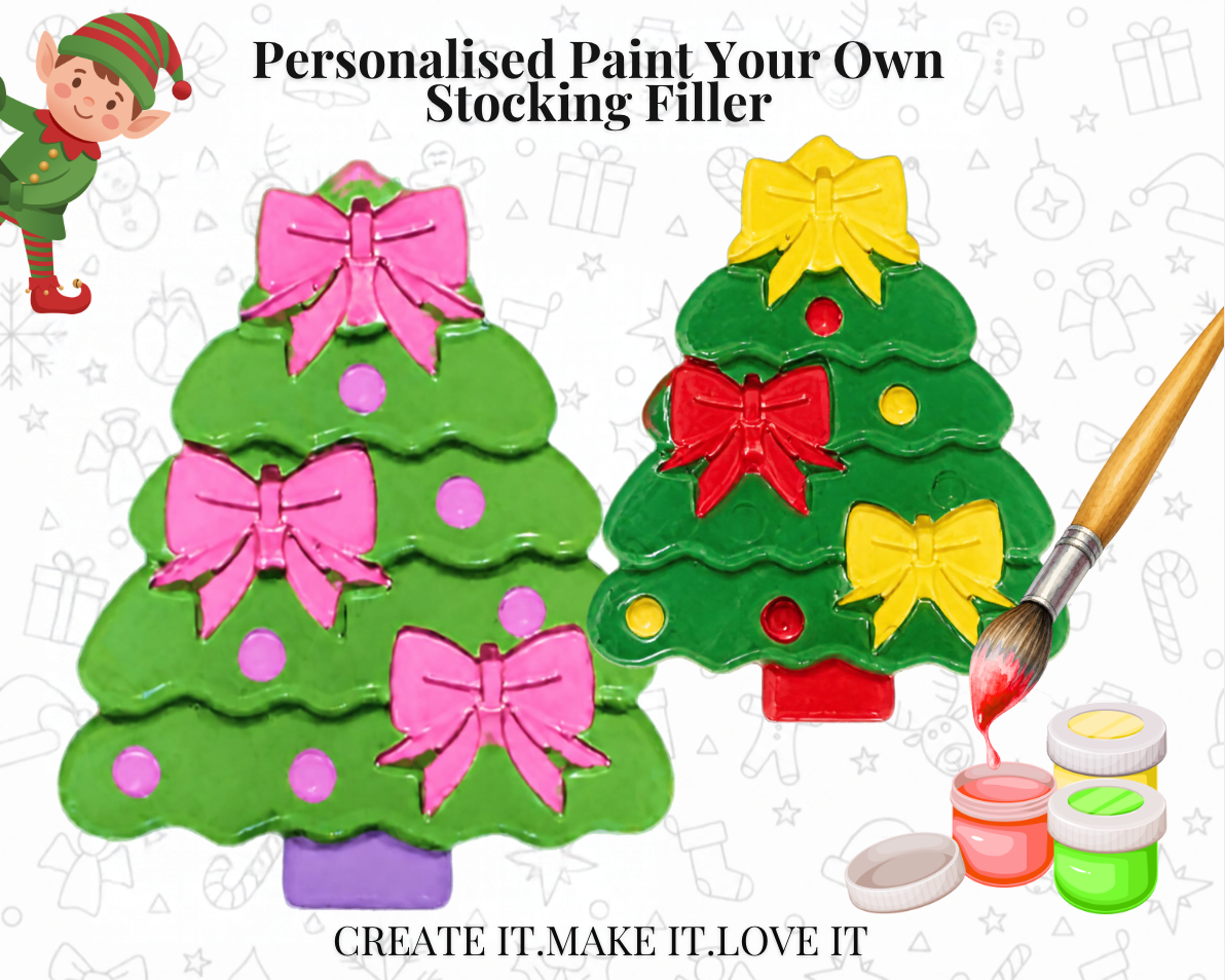 🎄 Paint Your Own Large Christmas Tree – Festive DIY Craft Kit 🎄