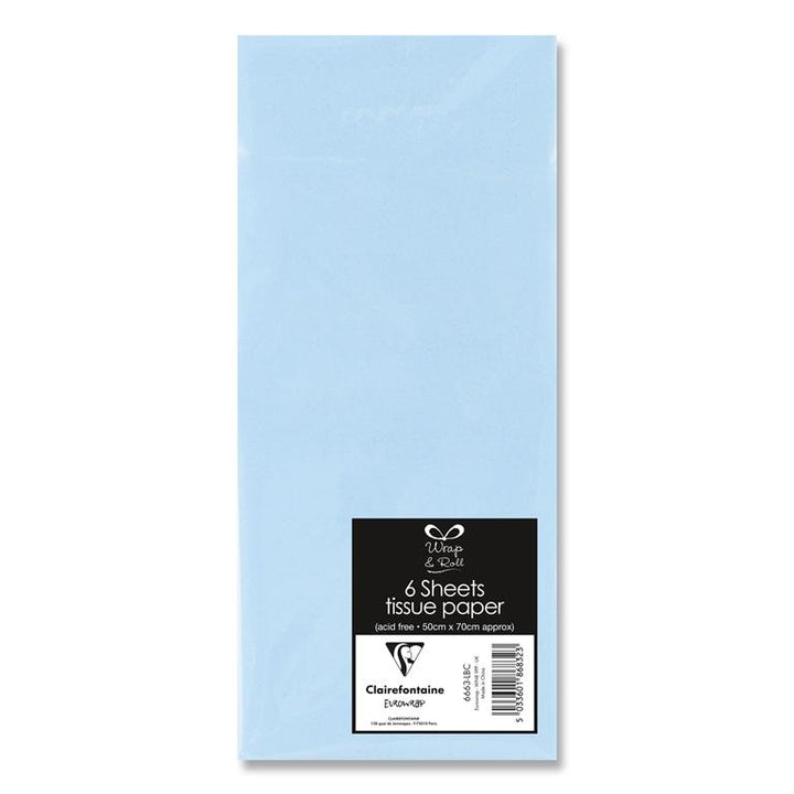 Light Blue Tissue Paper – Pack of 6 Sheets