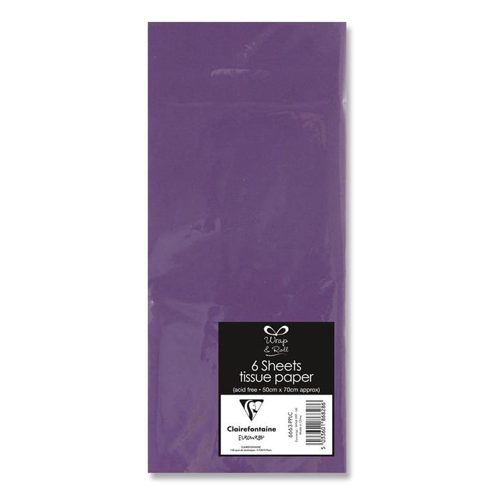 Purple Tissue Paper – Pack of 6 Sheets