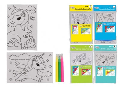 Colour-Your-Own Canvas Kit