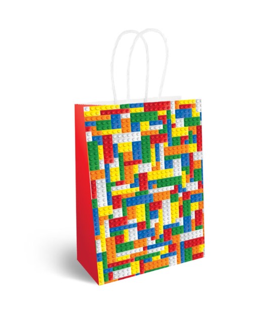 Bricks Paper Party Bag