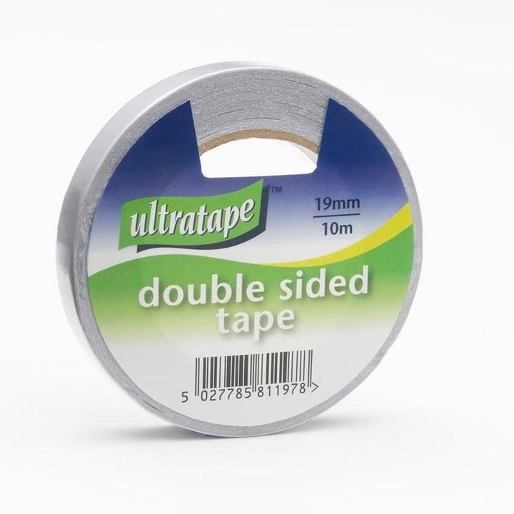 Clear Double‑Sided Tape 19mm x 10m