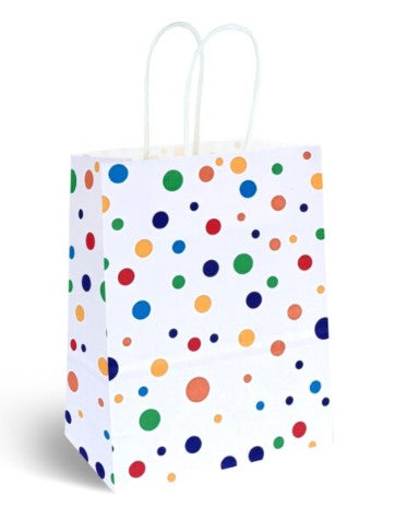 Multi Colour Polka Dot Party Bag